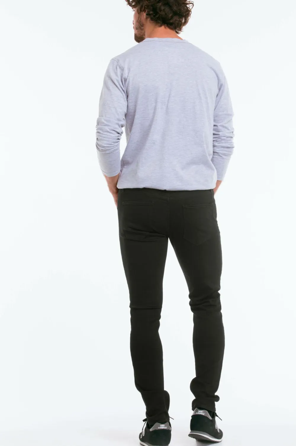 Jack & Jones Jeans>Jeans Glenn Felix Am 046, slim fit Sort