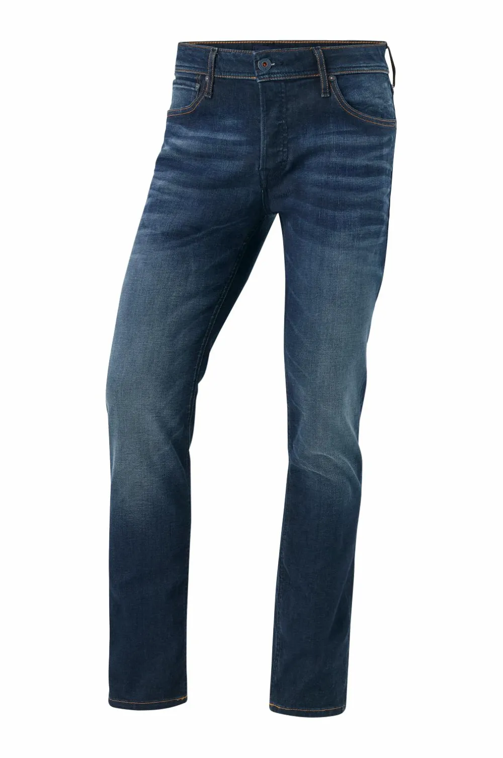 Jack & Jones Jeans>Jeans jjiTim jjOriginal Jos 719, Slim Fit Blue denim