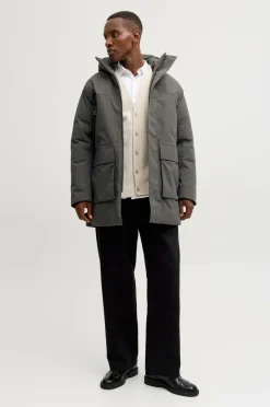 Jack & Jones Parka jprCcmoon Parka SN Volcanic ash Outlet