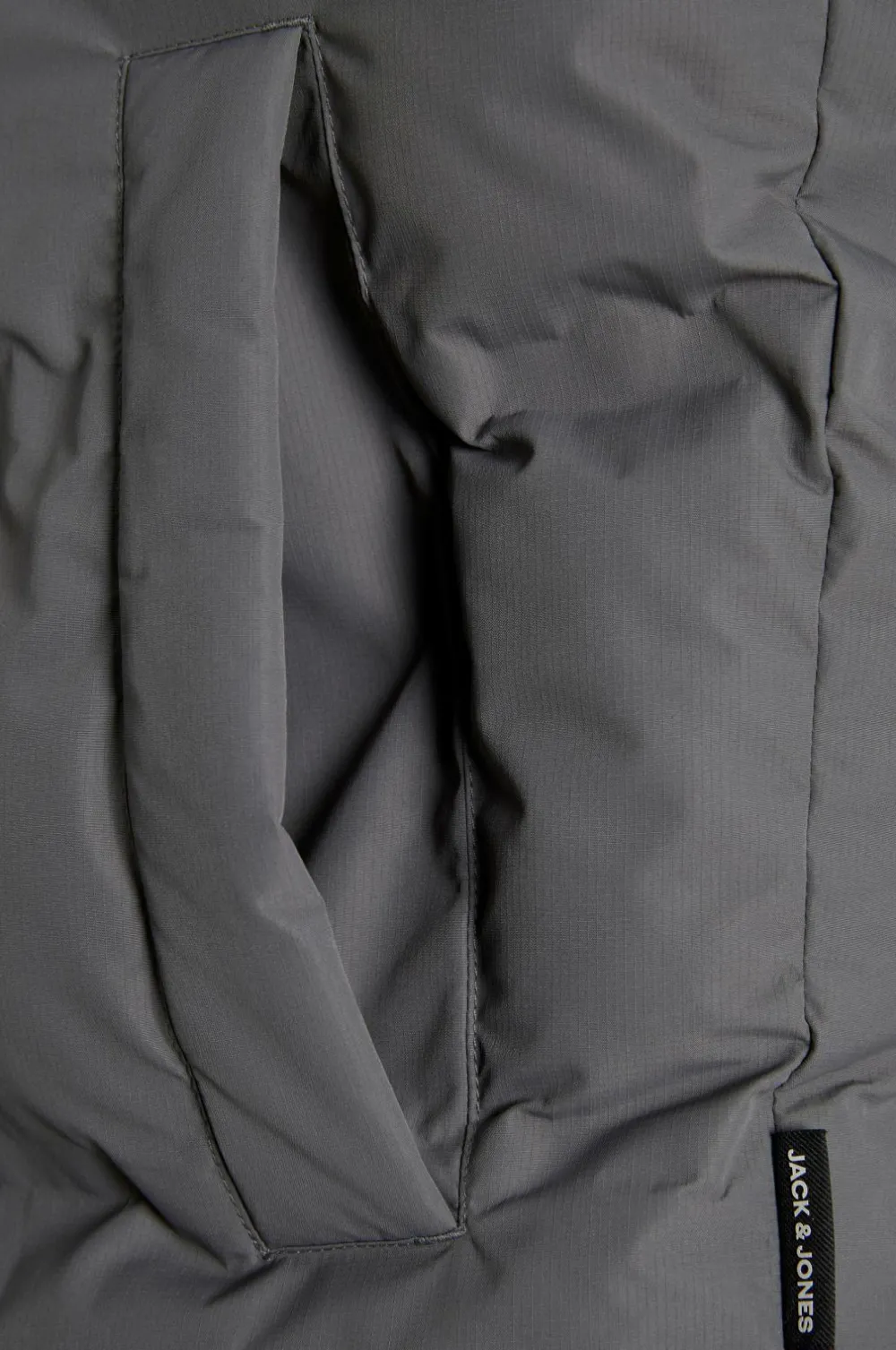 Jack & Jones Jakker & Frakker>Pufferjakke jjeSoho Puffer Hood SN Castlerock