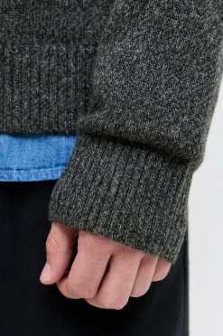 Jack & Jones Pullover jprBlulambswool Knit Crew Neck Black Discount