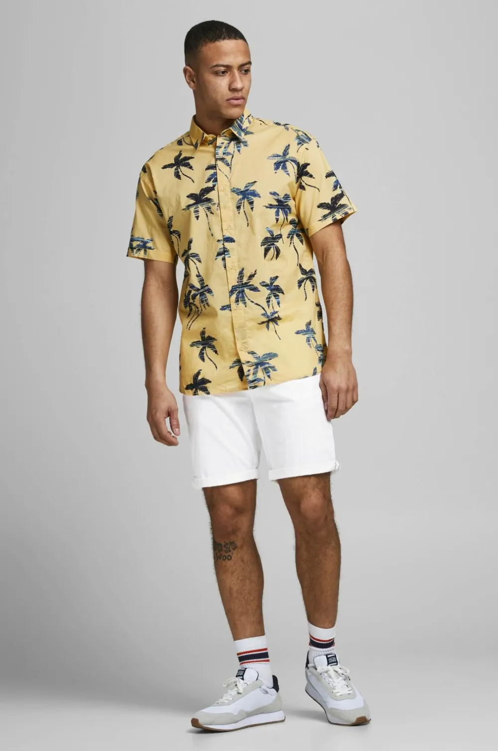 Jack & Jones Shorts>Shorts jjiBowie jjShorts Solid SA Sts White