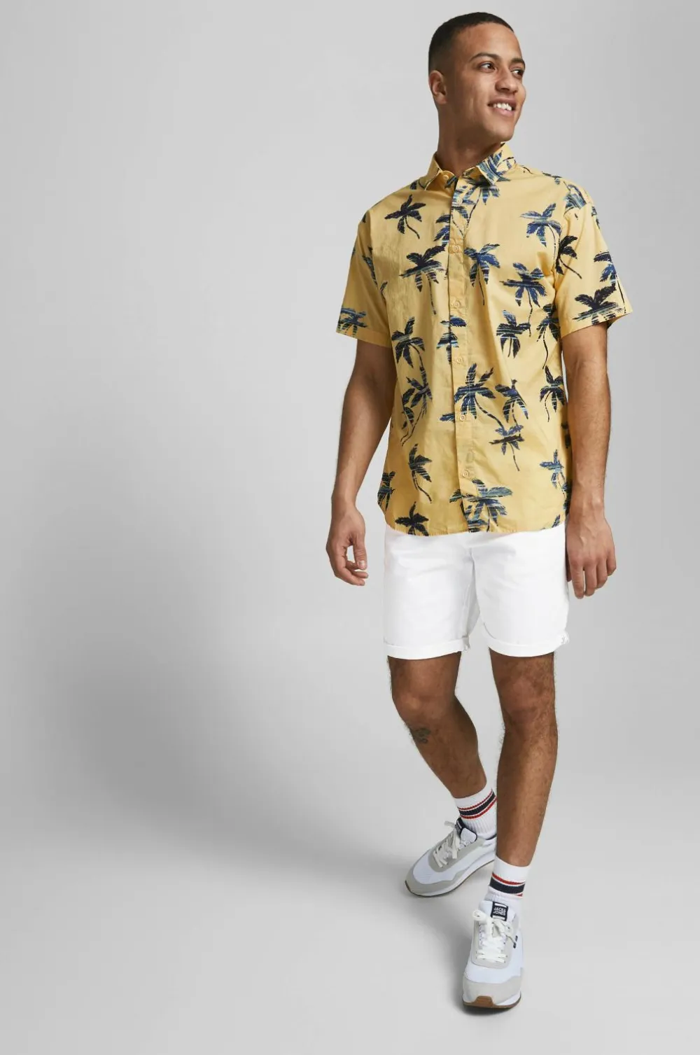 Jack & Jones Shorts>Shorts jjiBowie jjShorts Solid SA Sts White