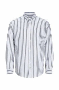 Jack & Jones Skjorte jjeOxford Shirt LS Ensign blue Discount