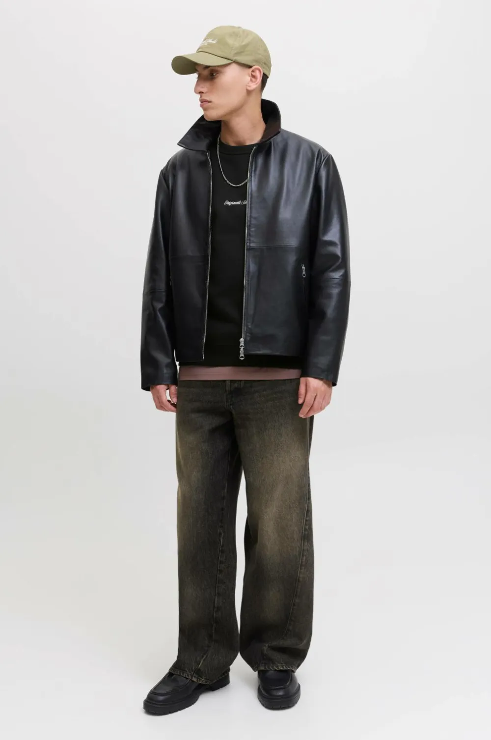 Jack & Jones Sweatshirts & Hoodies>Sweatshirt jorNorrebro Emb Sweat Crew Black