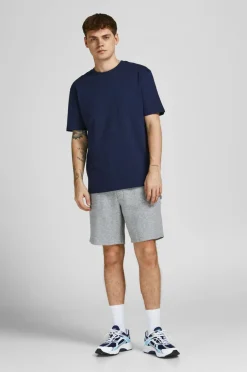 Jack & Jones Sweatshorts jpstBradley Sweat Shorts Light grey melange Clearance