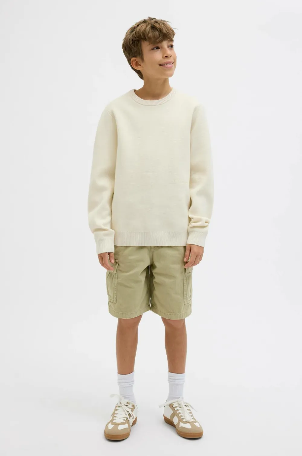 Jack & Jones Shorts>Junior Cargo shorts jpstKarl jjAvery Cargo Shorts Jnr Crockery