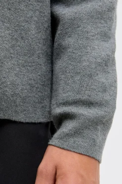 Jack & Jones Junior Pullover jprBlabradfort Knit Polo LN Jnr Medium grey melange Best