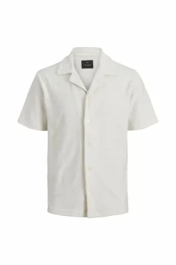 Jack & Jones Skjorter>Junior Skjorte jprBlaben SS Shirt Jnr Cloud dancer