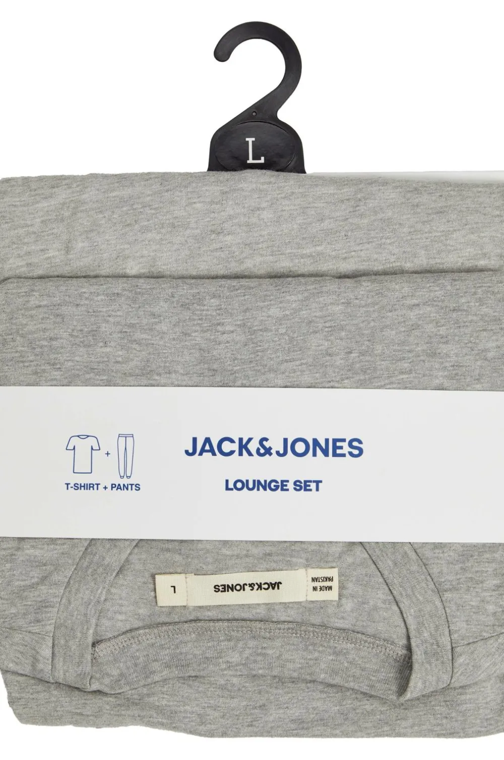 Jack & Jones Sæt Til Børn>Junior Sæt jacEverest SS Tee And Pants W J Light grey melange
