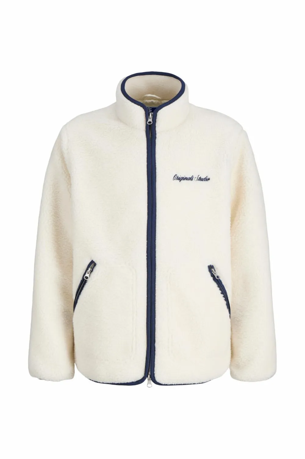 Jack & Jones Junior Teddyjakke jorNorrebro Teddy Jacket Jnr Cloud dancer New