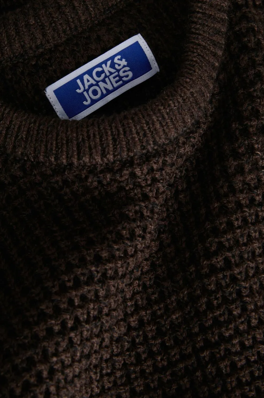 Jack & Jones Trøjer & Cardigans>Junior Trøje jjGlobal Knit Crew Neck Jnr Delicioso