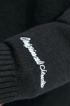 Jack & Jones Junior Trøje jorNorrebro Knit Half Zip Jnr Black Outlet