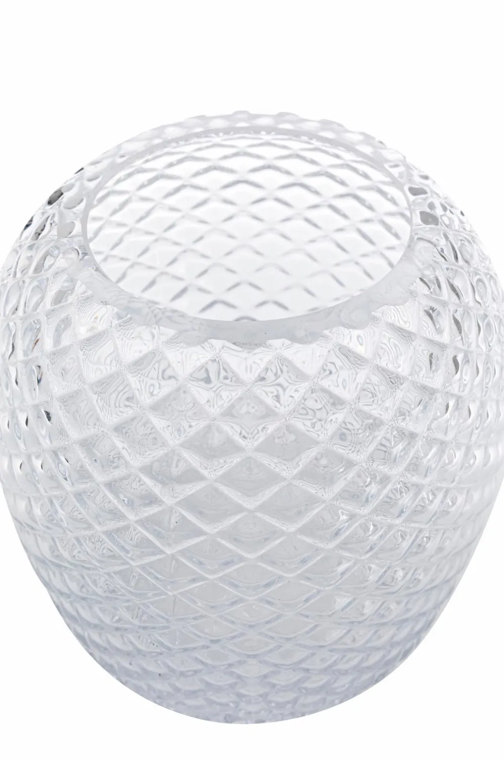 KARE Design Småopbevaring>Dekorativ beholder Pineapple Transparent guldfarve krom