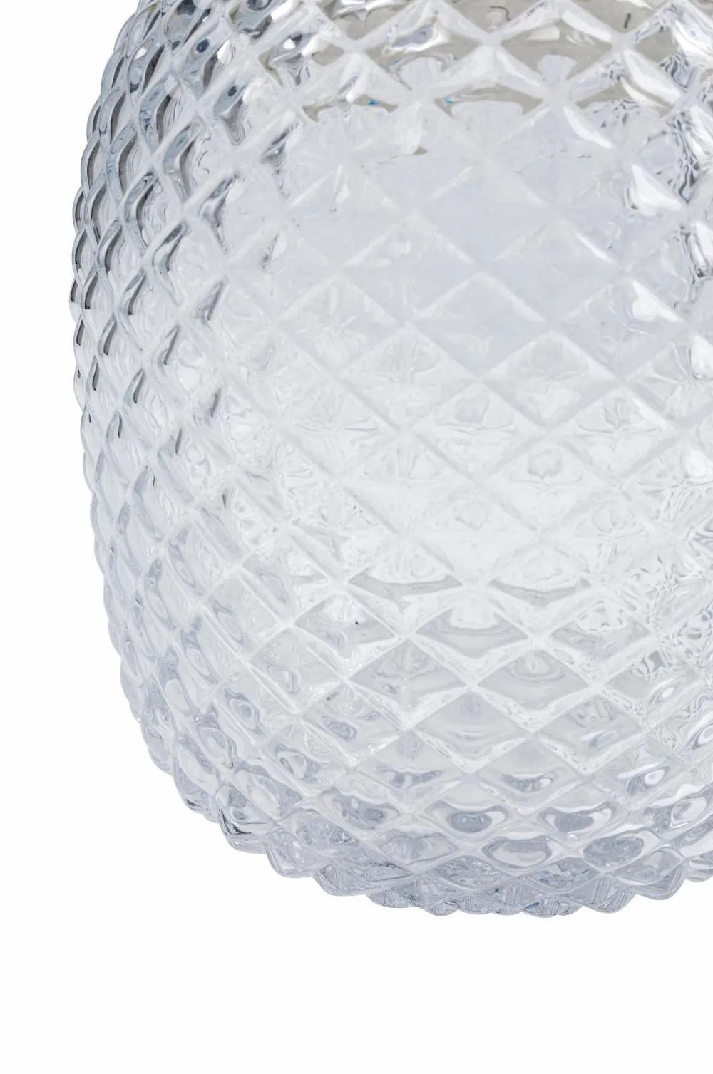 KARE Design Småopbevaring>Dekorativ beholder Pineapple Transparent guldfarve krom