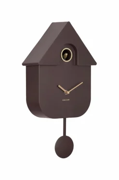 Karlsson Vægur Modern Cuckoo Oro Jordbrun Hot