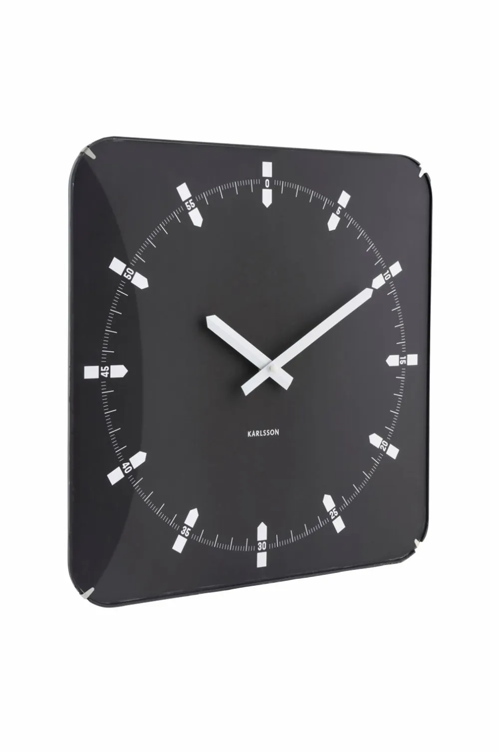 Karlsson Vægur Sucinto Dome Sort Outlet