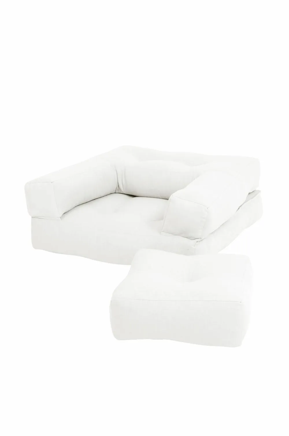 Karup Design Børnemøbler>Loungestol-seng Mini Cube Natural