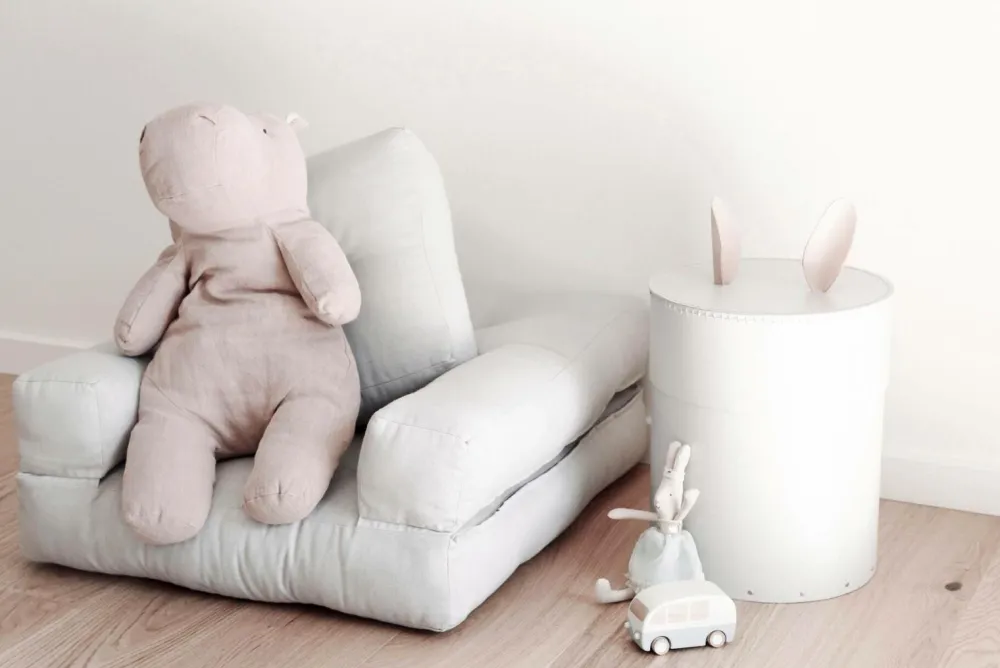Karup Design Børnemøbler>Loungestol-seng Mini Cube Natural