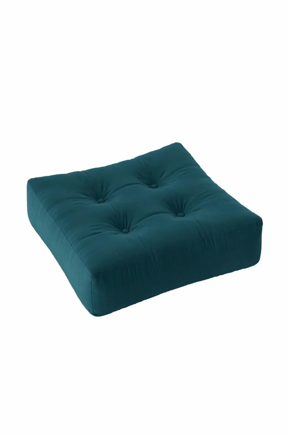 Karup Design Puf More, bomuld Petrol blue New