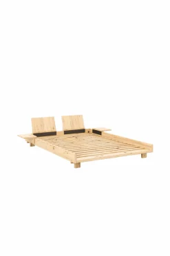 Karup Design Social Bed W. 2 Pcs Back Rests And 2 Pcs Side Tables Klart lakeret