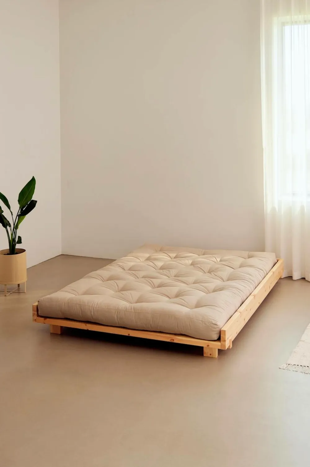 Karup Design Social Bed W. 2 Pcs Back Rests And 2 Pcs Side Tables Klart lakeret