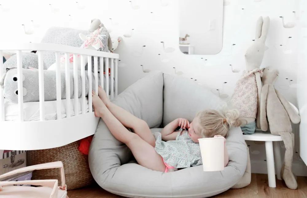 Karup Design Børnemøbler>Stol + seng i ét Mini Nido Dark grey