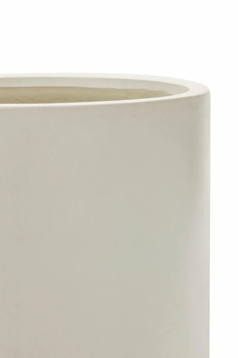 Kave Home Planter & Blomster>Krukke Aiguablava Mat hvid hvid