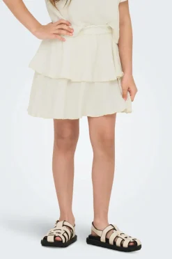 KIDS ONLY Nederdel kogThyra Life Layered Skirt Wvn Tofu Hot