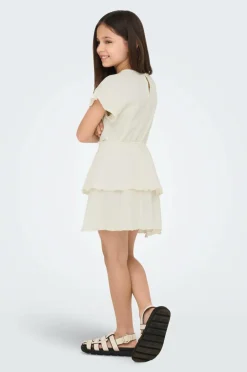 KIDS ONLY Nederdel kogThyra Life Layered Skirt Wvn Tofu Hot