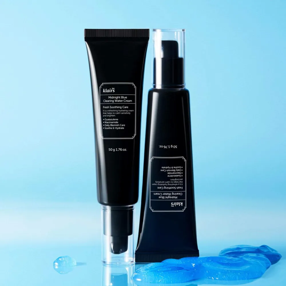 Klairs Ansigtspleje|Ansigtspleje>Midnight Blue Clearing Water Cream 50g