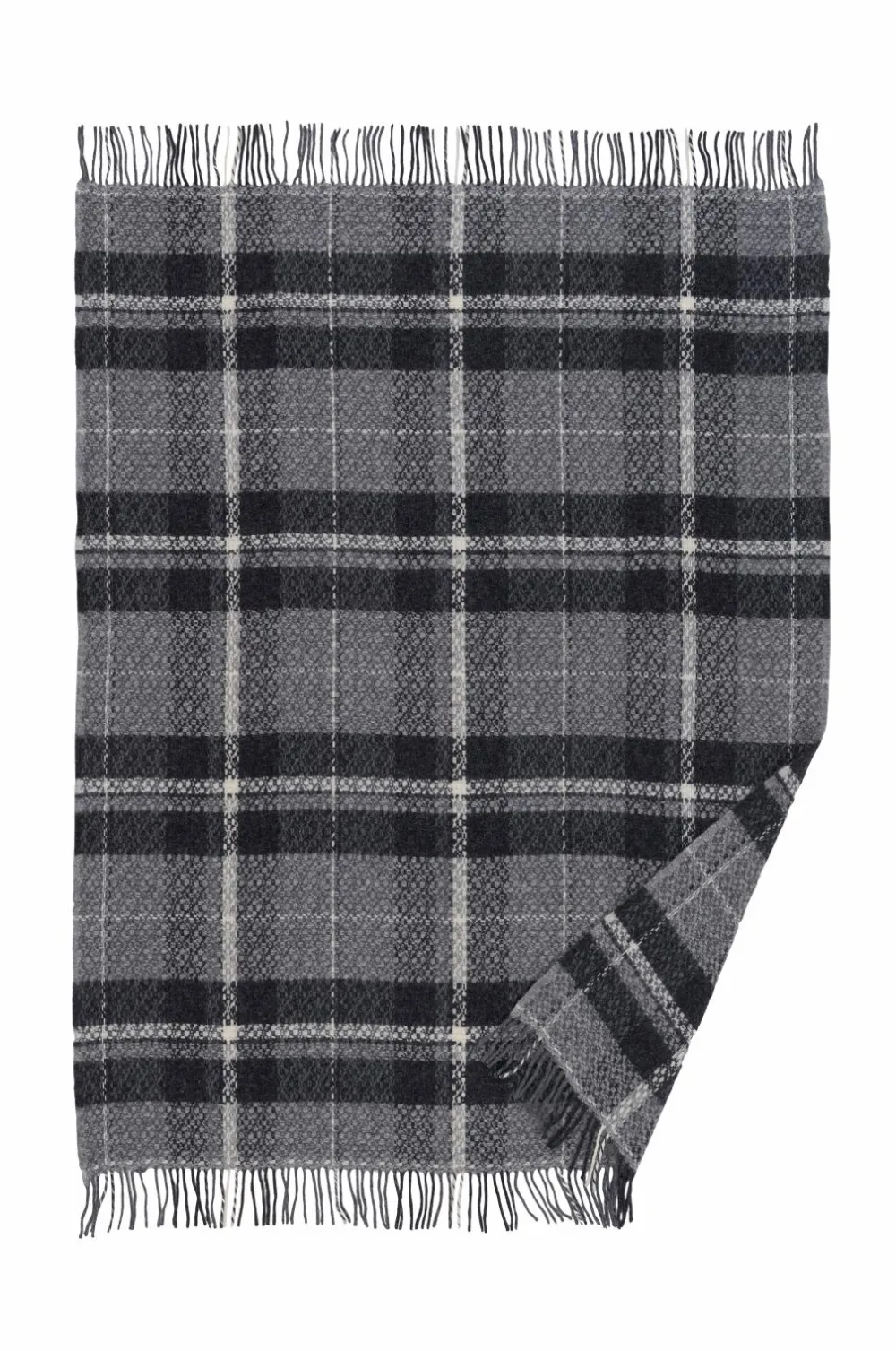 Klippan Yllefabrik Tæpper & Plaider>Plaid Snuggle Grå