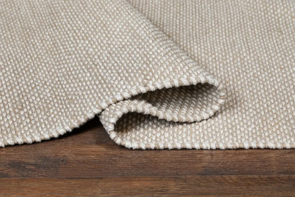 KM Home Bomuldstæppe Alva Sand New