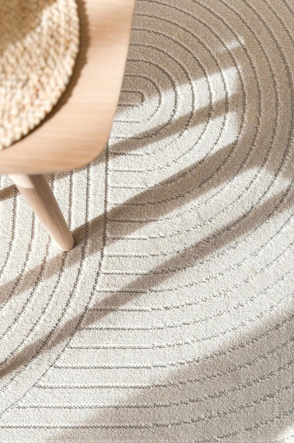 KM Home Fladvævede Tæpper>Fladvævet tæppe Hawaii Creme