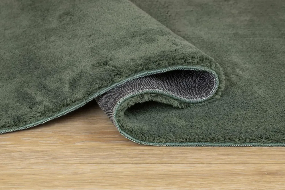 KM Home Gulvtæppe Soft Emerald green Online