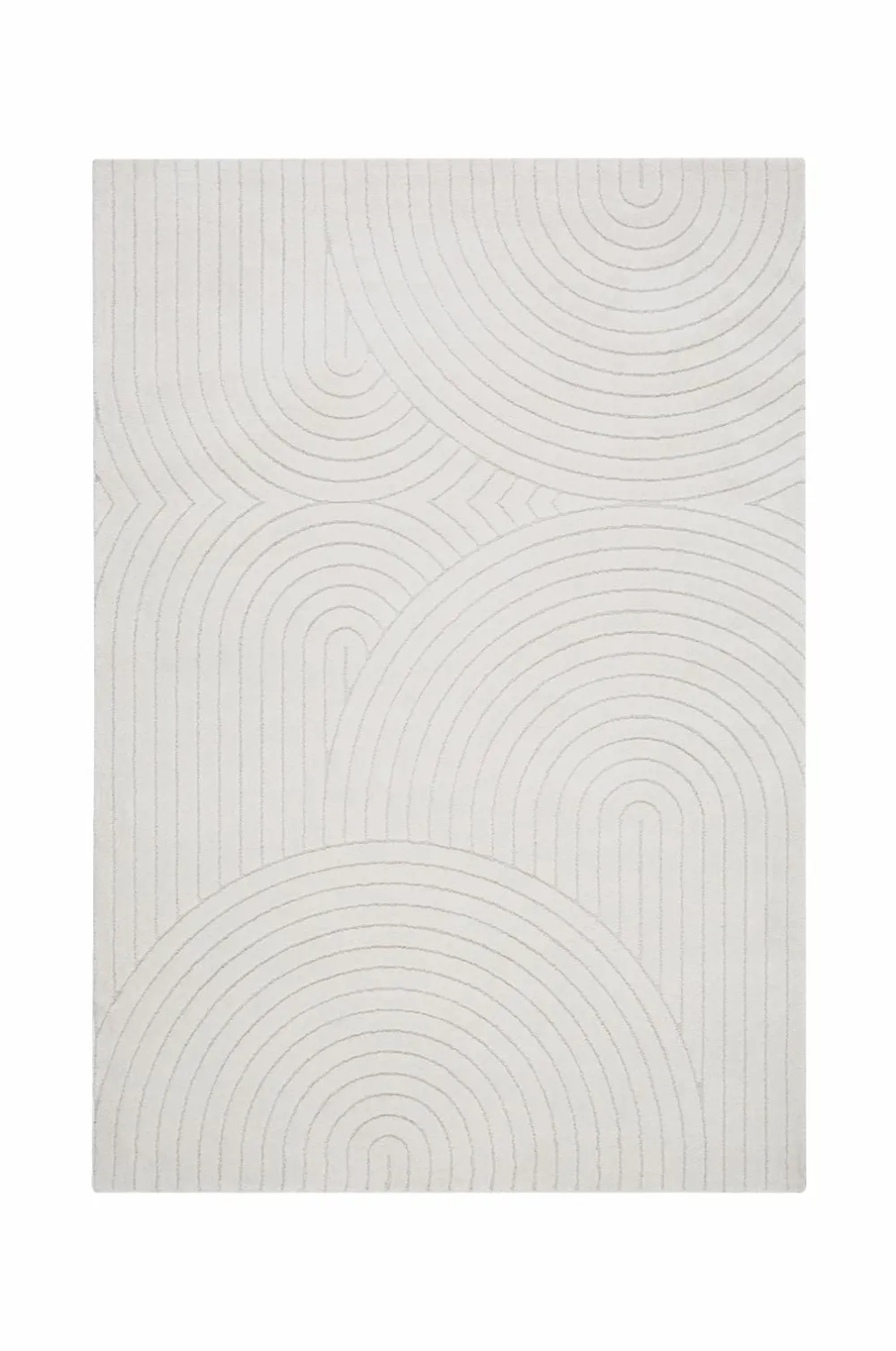 KM Home Luvtæppe Genova Zen Vit Clearance