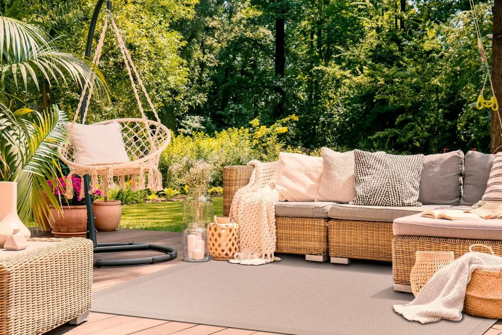 KM Home Udendørstæpper>Udendørstæppe Miami Natur