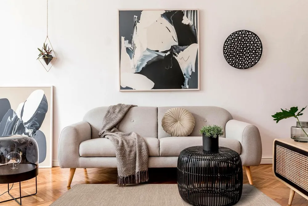 KM Home Uldtæpper>Uldtæppe Visby Linen