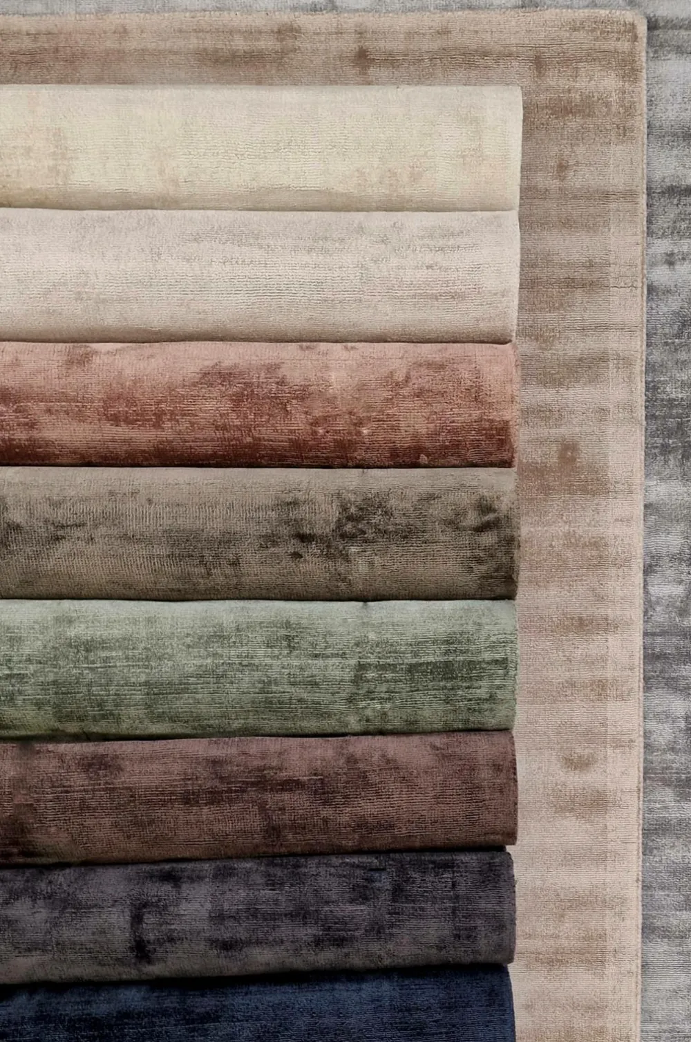 KM Home Viskosetæppe Tribeca Charcoal Clearance