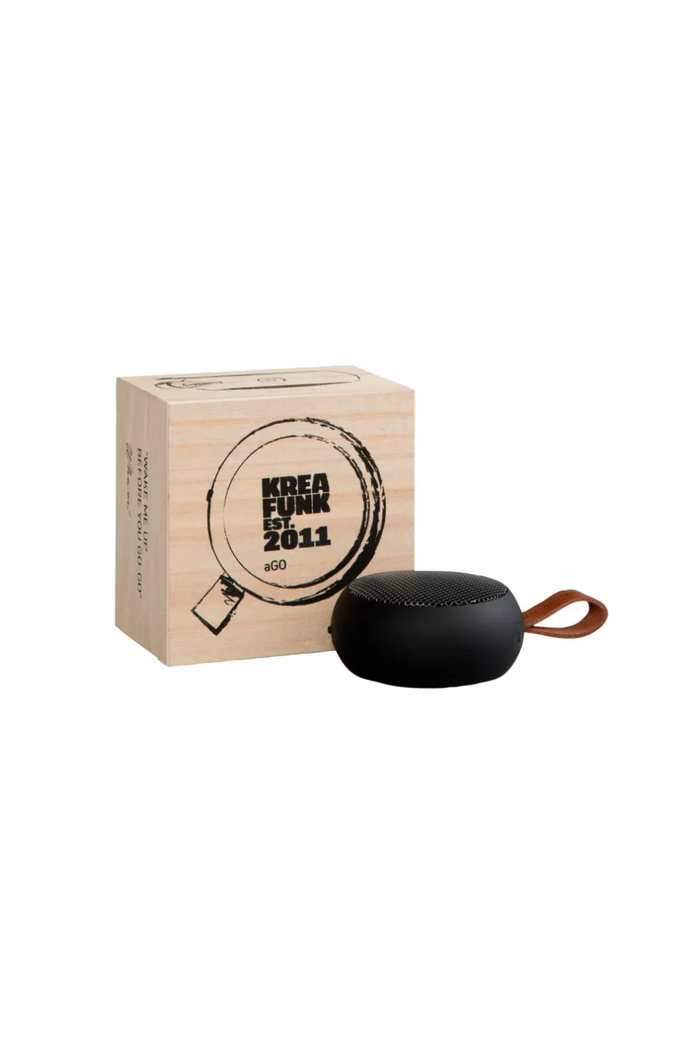 Kreafunk Bluetooth-højttaler aGO II Black Edition