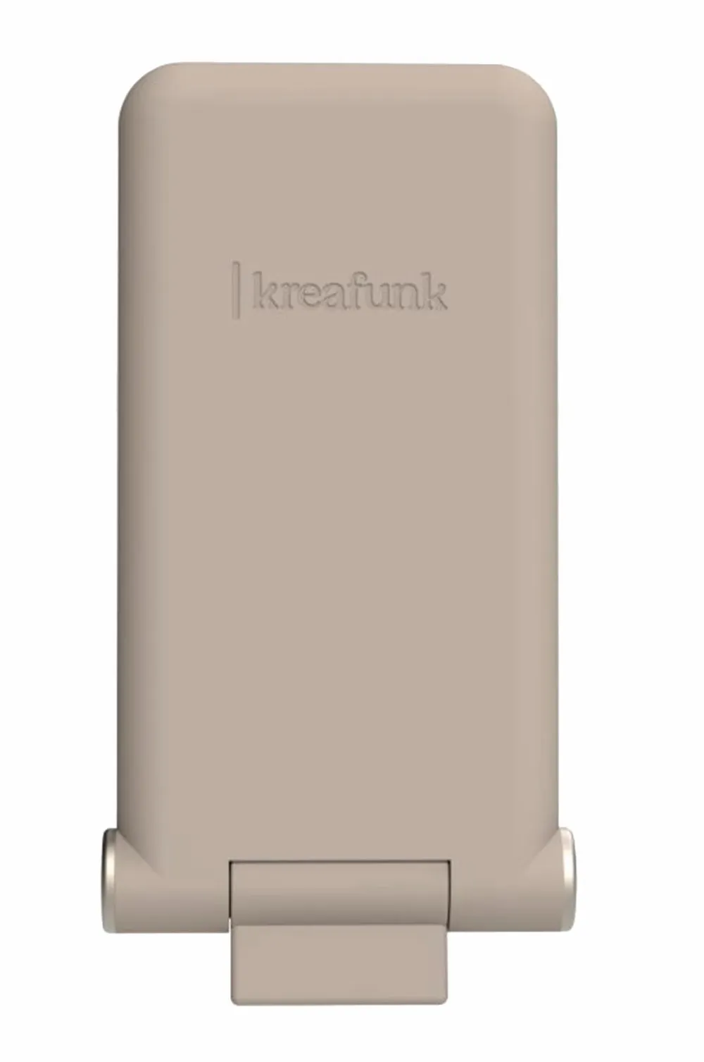 Kreafunk Trådløs Opladningsholder 3 enheder reCHARGE+ Ivory sand Best