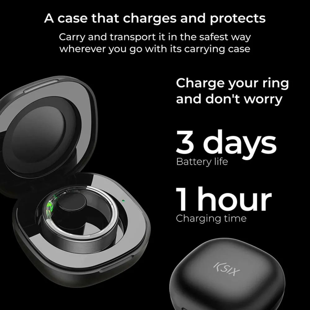 KSIX Smart Ring Saturn - XS No color Online