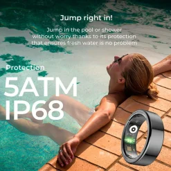 KSIX Smart Ring Saturn - M No color Discount