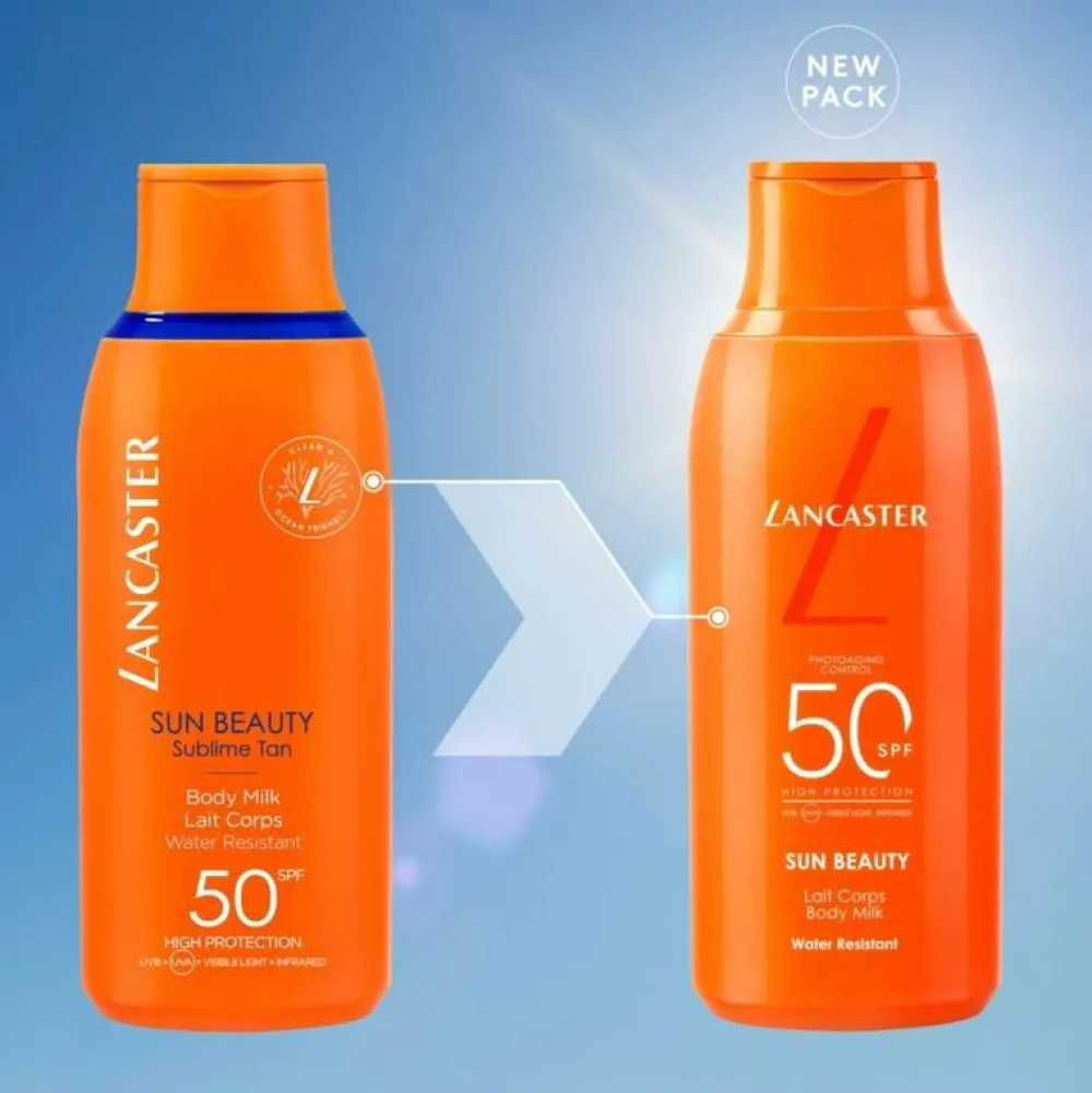 Lancaster Solbeskyttelse>Sun Care Face & Body Sun Beauty Body Milk SPF50 100 Ml No Color