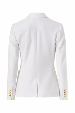 Lauren Ralph Lauren Blazer Anfisa Lined Jacket White New