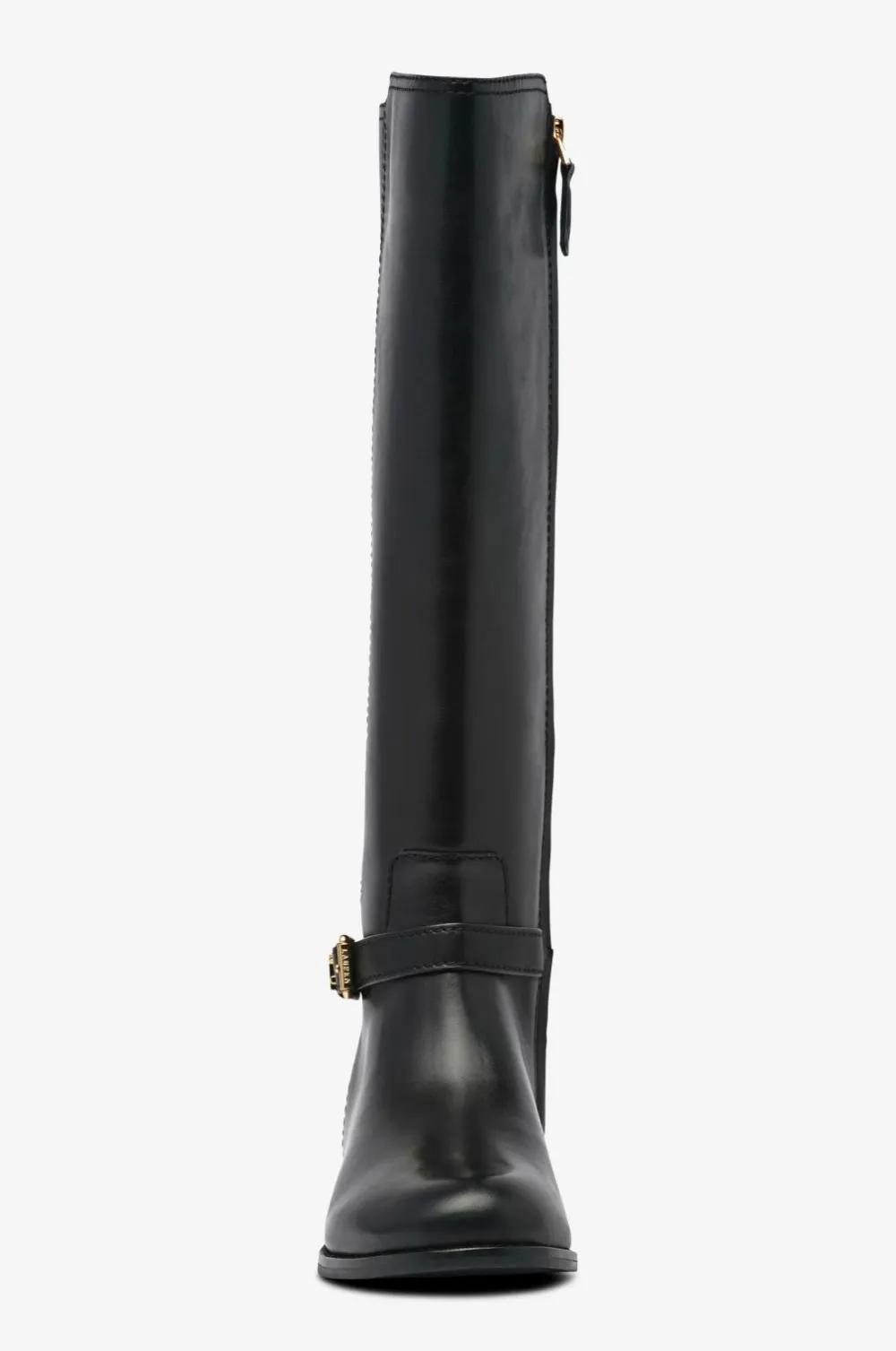 Lauren Ralph Lauren Støvler>Støvler Burnished Calf-brooke Tll 2-bo-tal Black