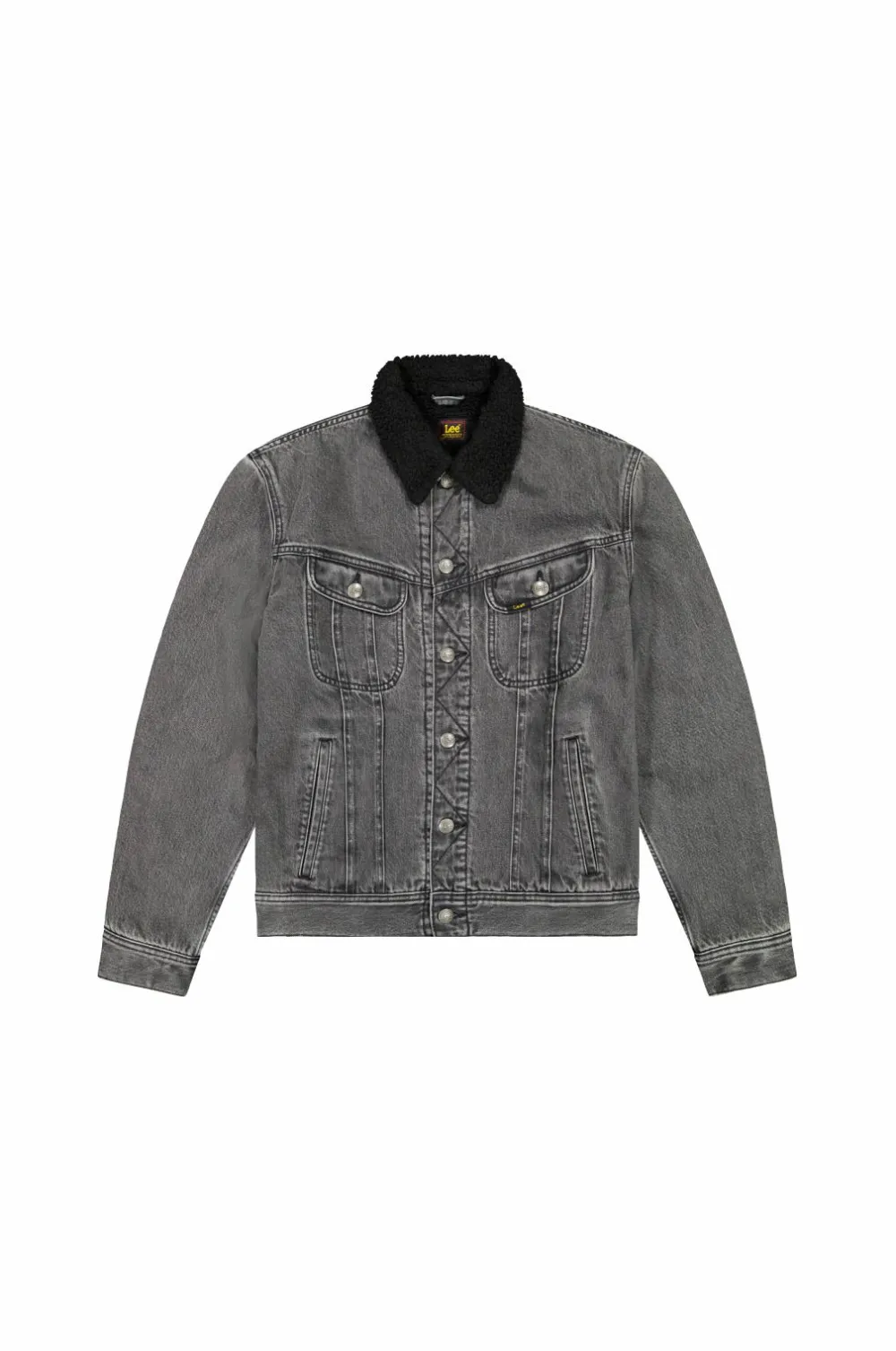 Lee Jakker & Frakker>Cowboyjakke Sherpa Deep Obsidian