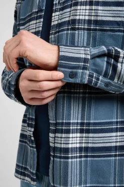 Lee Skjorte Mercantile Shirt Vintage Blue Plaid