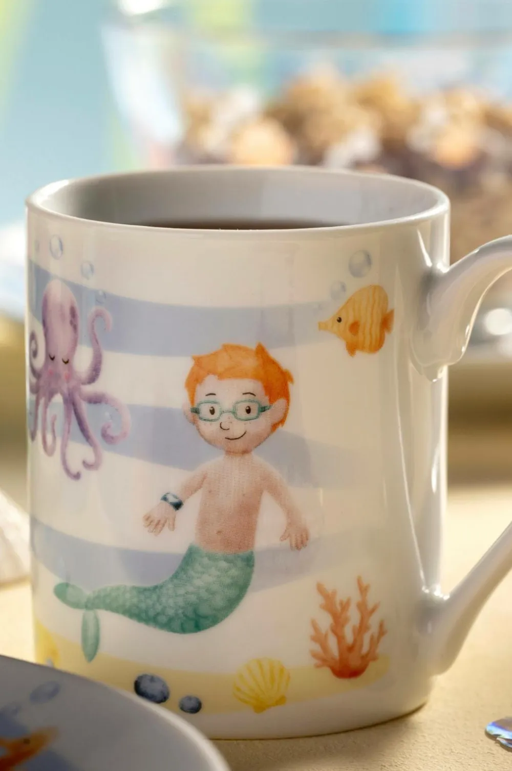 Leonardo Barnevognstilbehør|Made & Trøste>Børnesæt Bambini Avventura 3 Dele Hav
