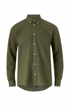 Les Deux Skjorter>Skjorte Desert Reg Olive Night Green